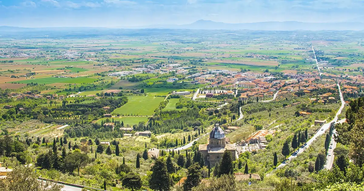 paesaggio della val di chiana